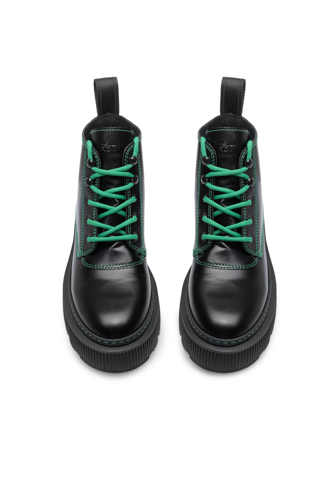 LÄST Anine - Polido Leather - Black Ankle Boots Black