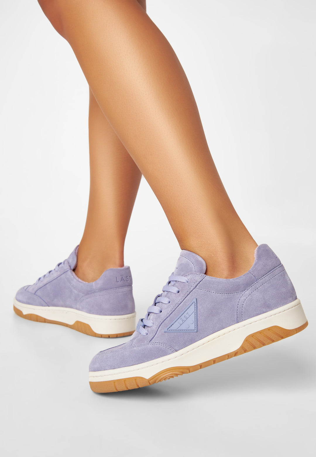 LÄST B-Ball - Suede - Lavender Low Sneakers Lavender