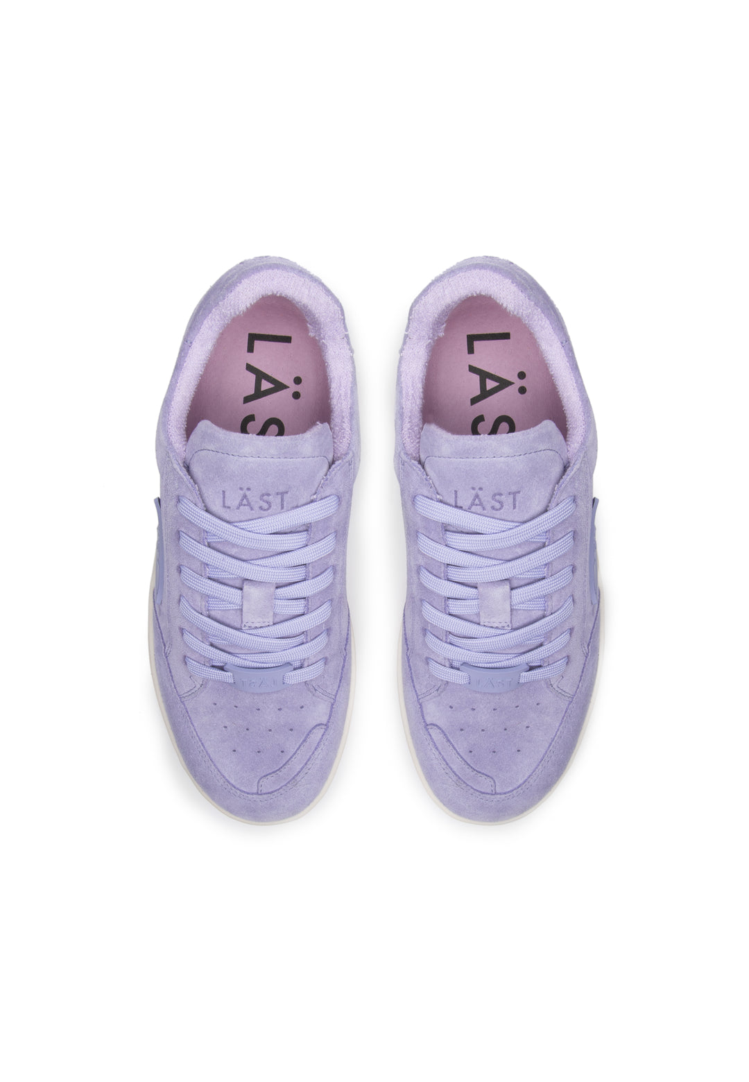 LÄST B-Ball - Suede - Lavender Low Sneakers Lavender