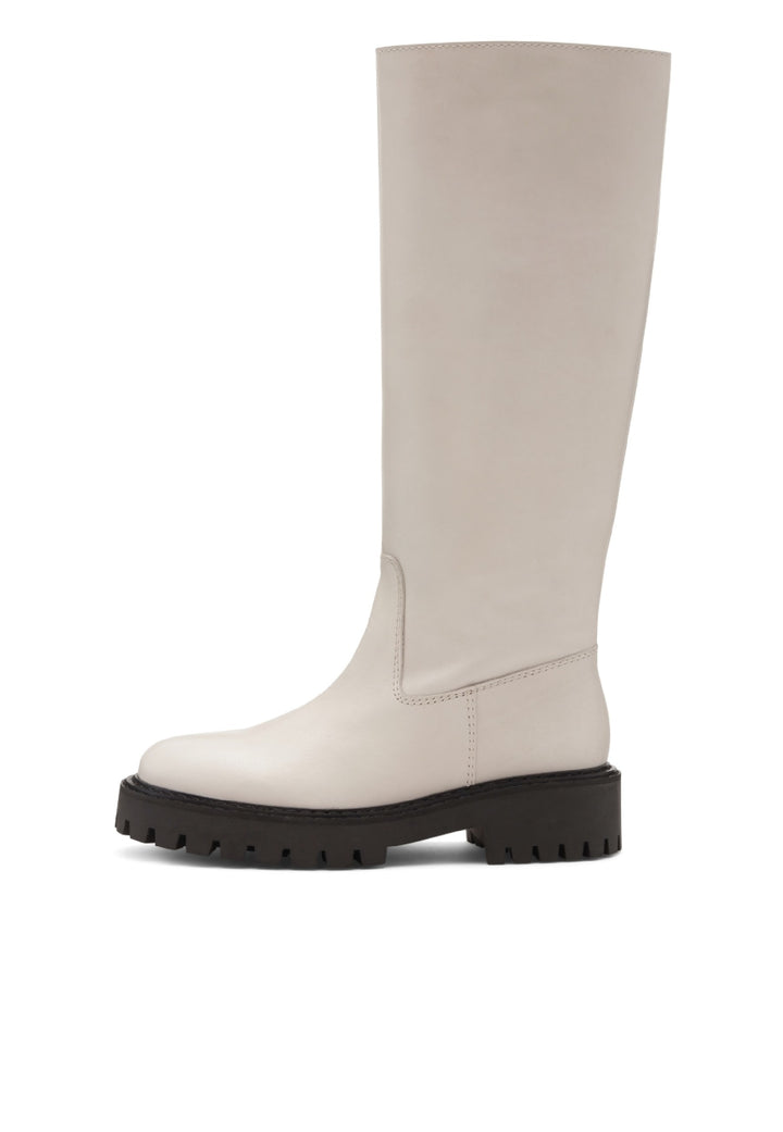 LÄST Blaine Boot Leather - Off White High Boots Off White