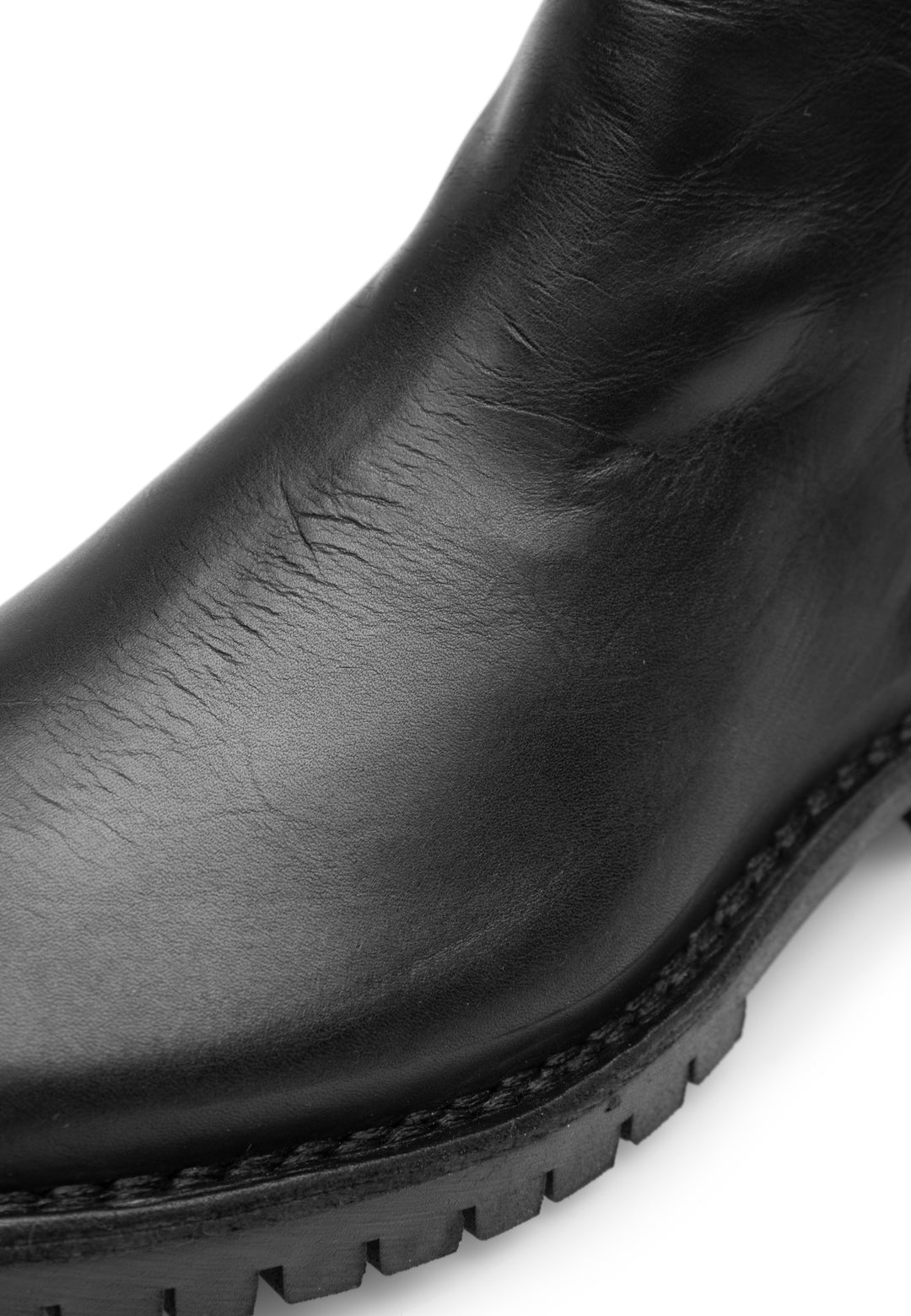 Last Studio Calvin Leather* Ankle Boots Black