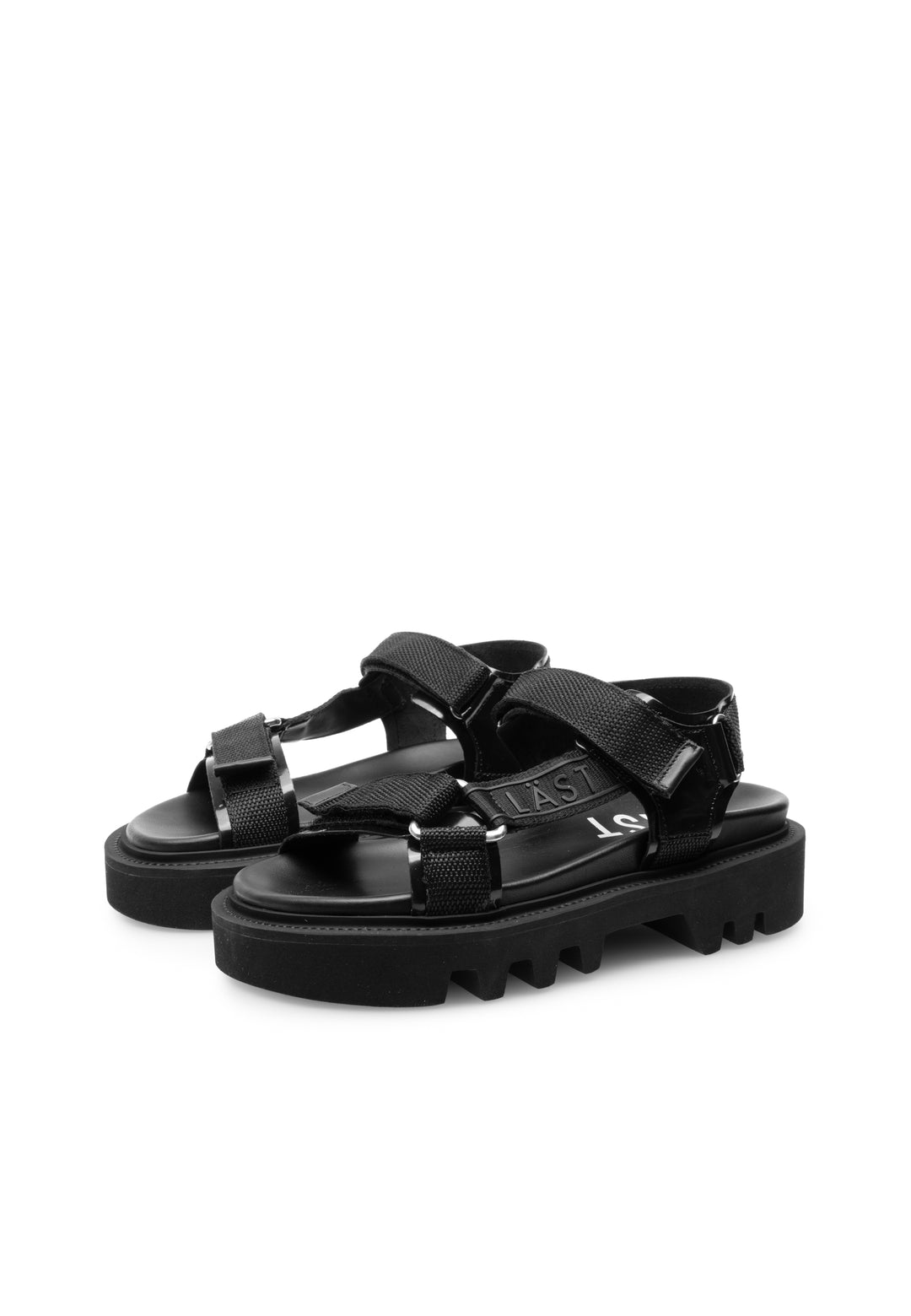 LÄST Candy - Black Sandals Black