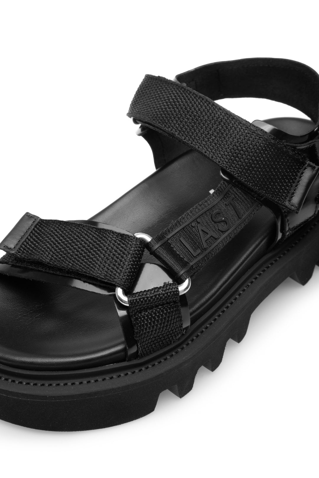 LÄST Candy - Black Sandals Black