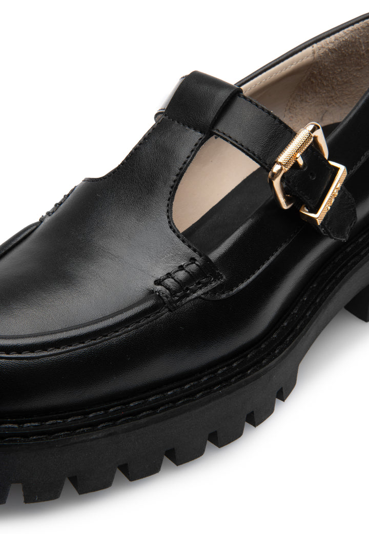 LÄST Coco - Leather - Black Shoes Black