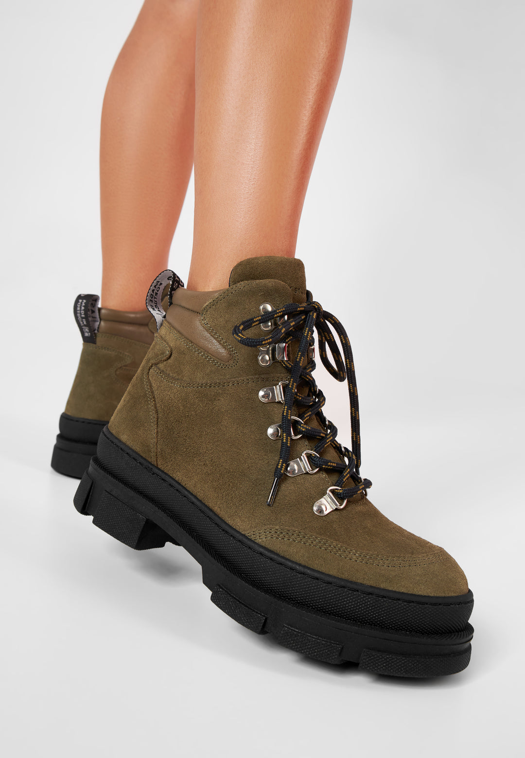 Last Studio Cyrilla Ankle Boots Military