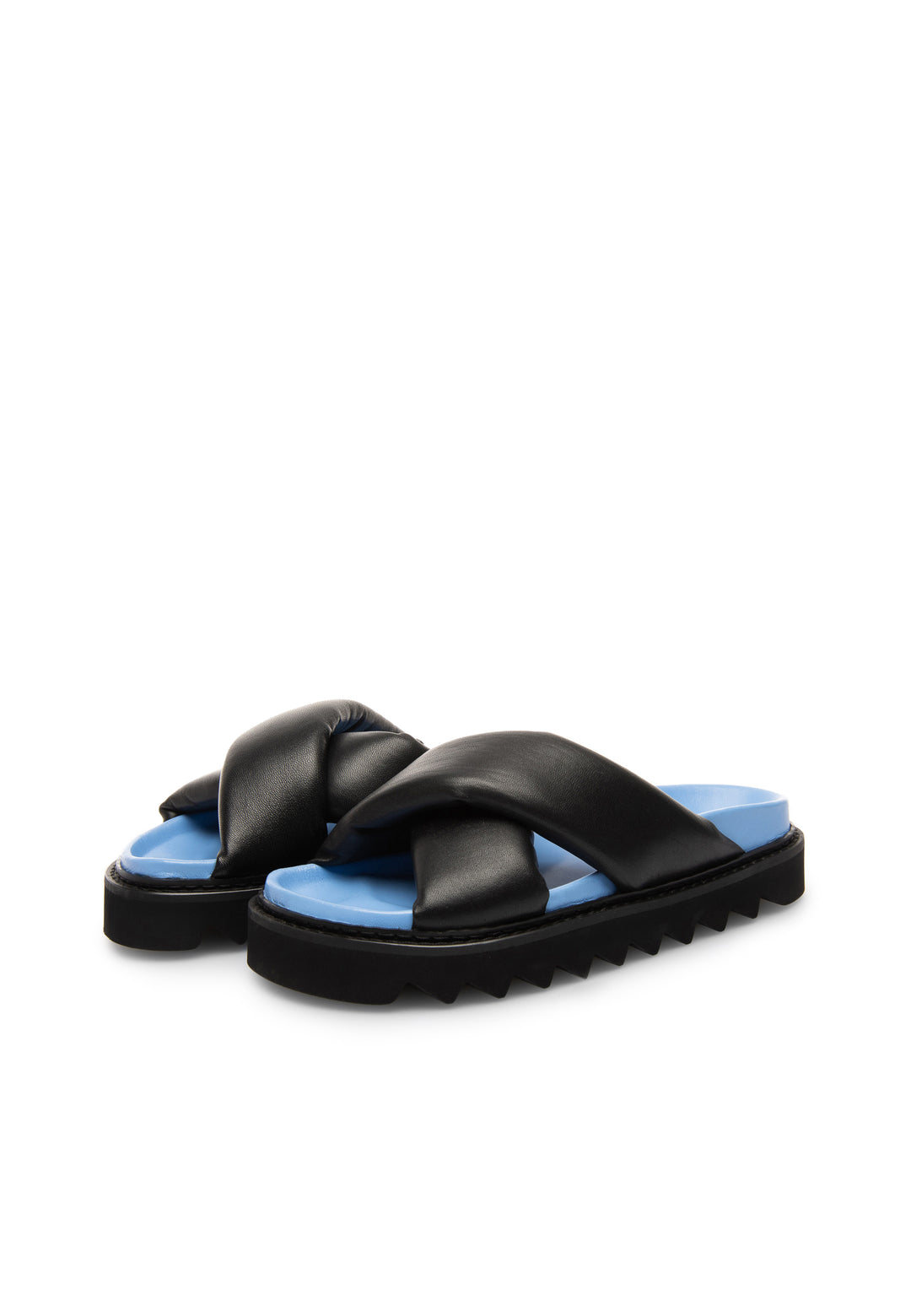LÄST (LAST STUDIO) Disa - Leather - Black *Sandals Black