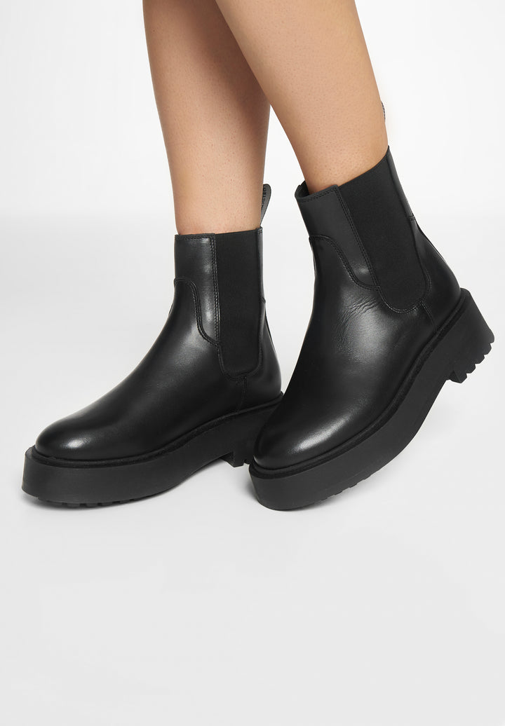 Last Studio Feike/06 Leather - Black* Ankle Boots Black