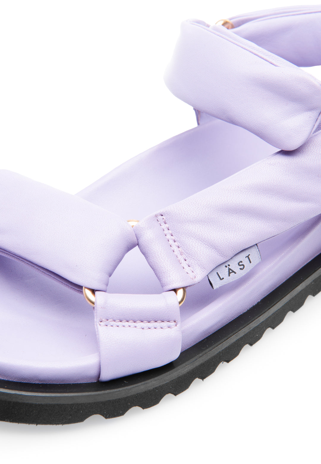 LÄST Flora - Leather - Lavender Sandals Lavender