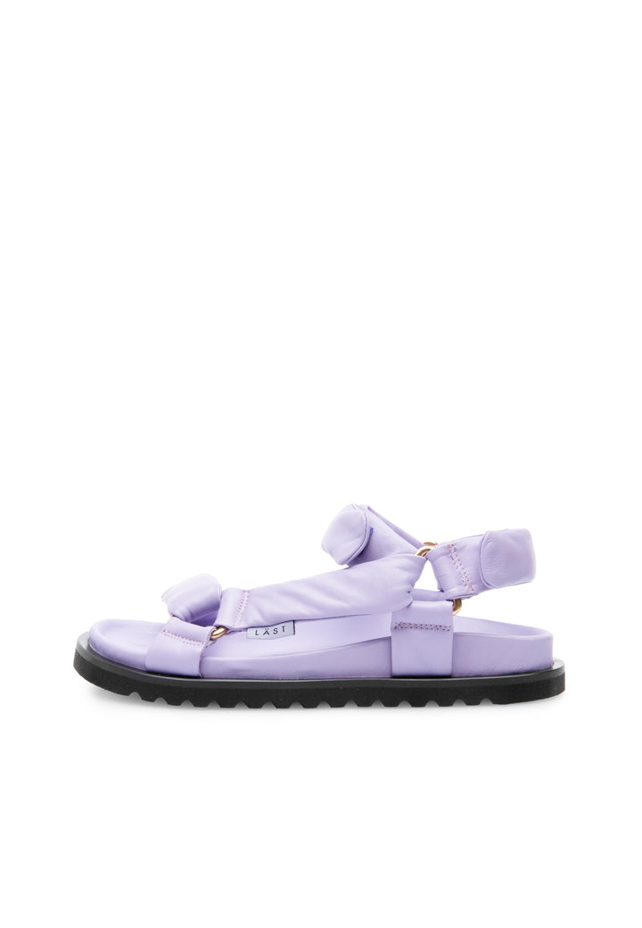 LÄST Flora - Leather - Lavender Sandals Lavender