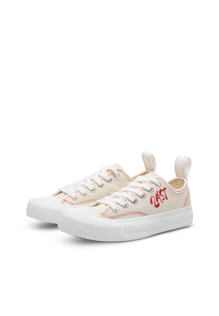 LÄST Fresh - Textile - White Low Sneakers White