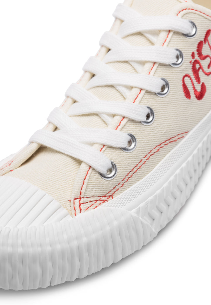 LÄST Fresh - Textile - White Low Sneakers White
