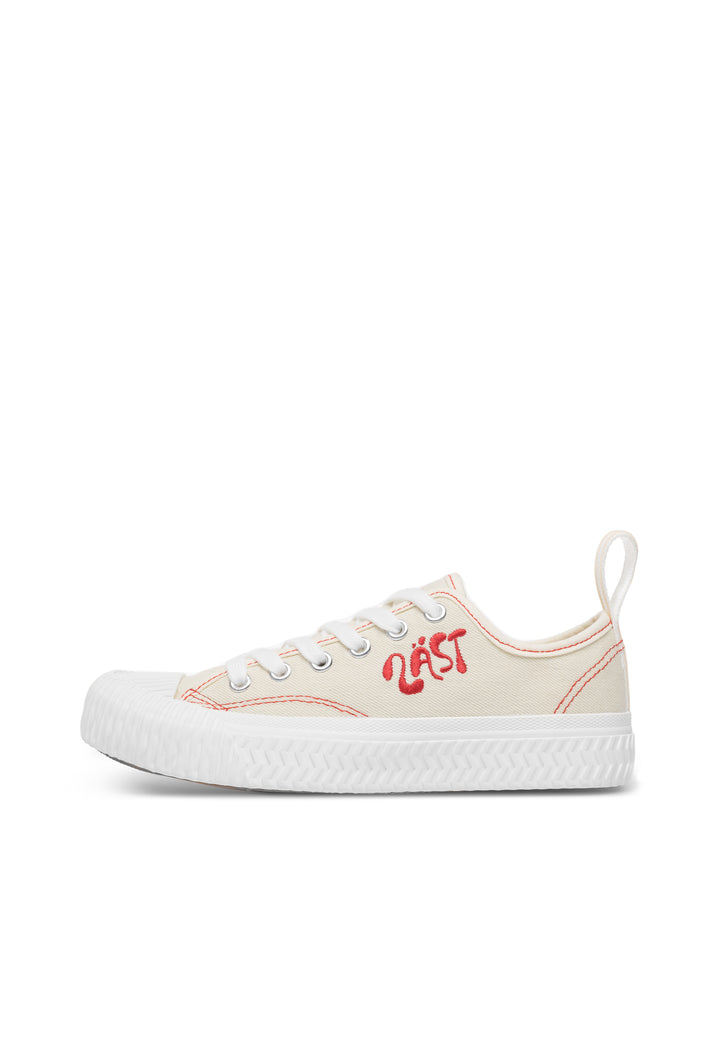 LÄST Fresh - Textile - White Low Sneakers White