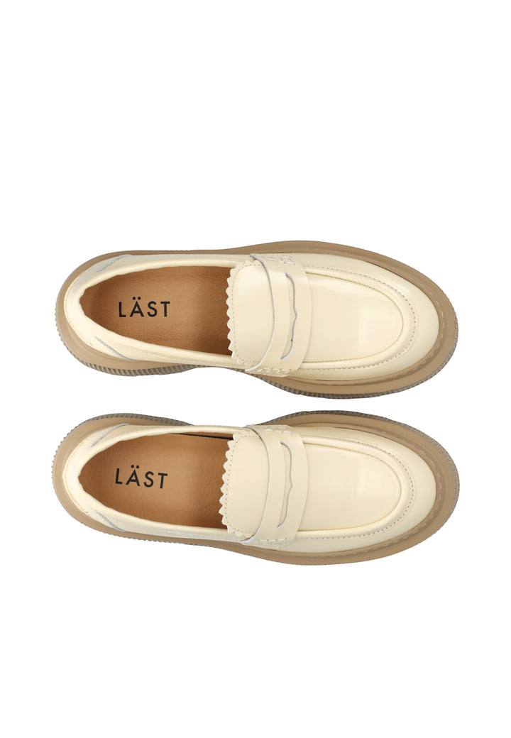 LÄST Gemma - Polido Leather - Off White Loafers Off White