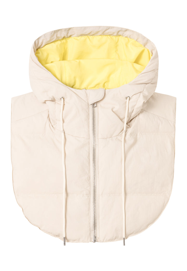 LÄST Hooded Puffer Neckwarmer - Light Stone Neckwarmer Light Stone