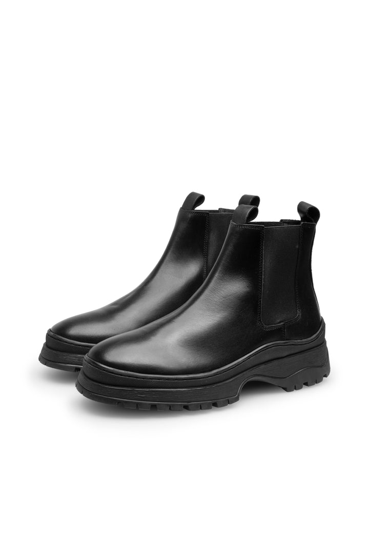 Last Studio Jerold/05 Leather - Black* Ankle Boots Black