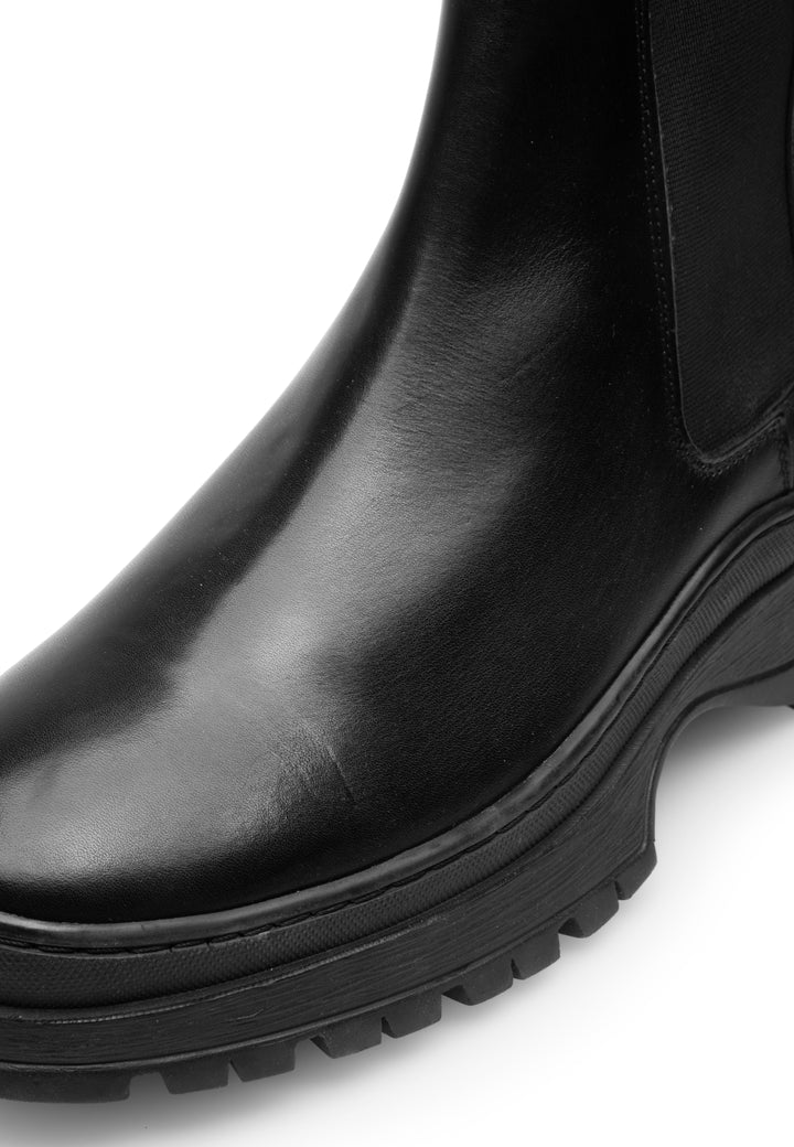 Last Studio Jerold/05 Leather - Black* Ankle Boots Black