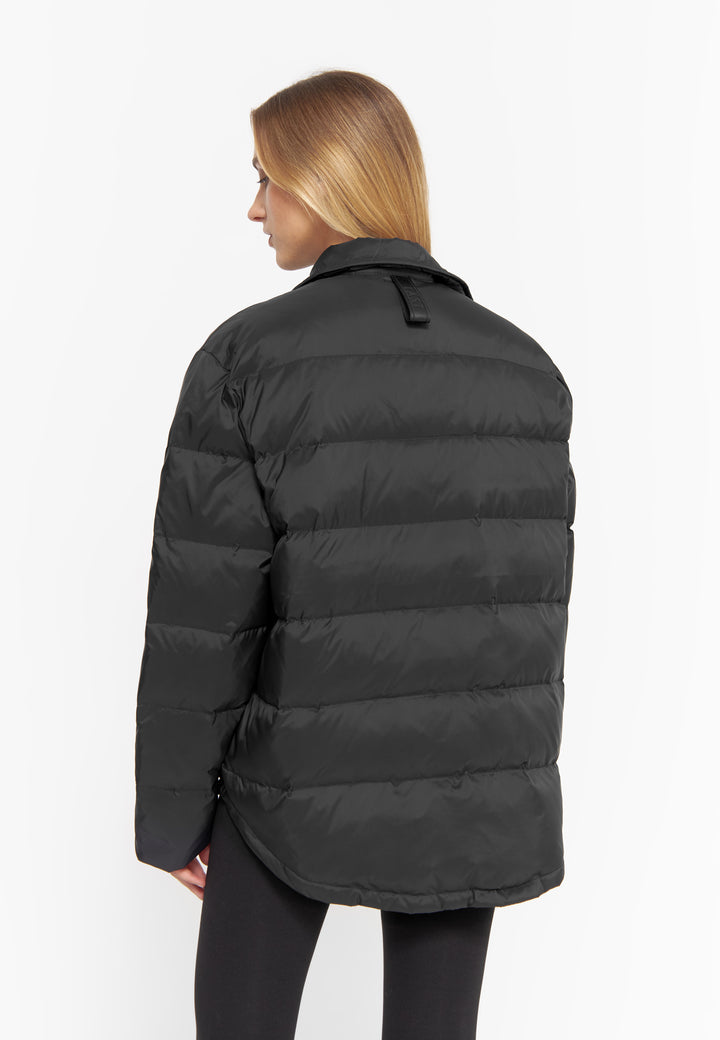 LÄST Light Shirt Puffer Jacket - Black Jackets Black