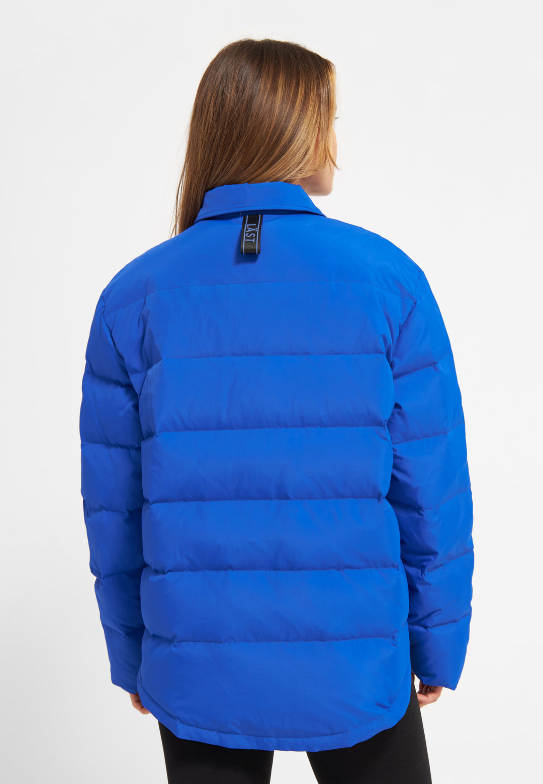 LÄST Light Shirt Puffer Jacket Brilliant Blue Jackets Brilliant Blue