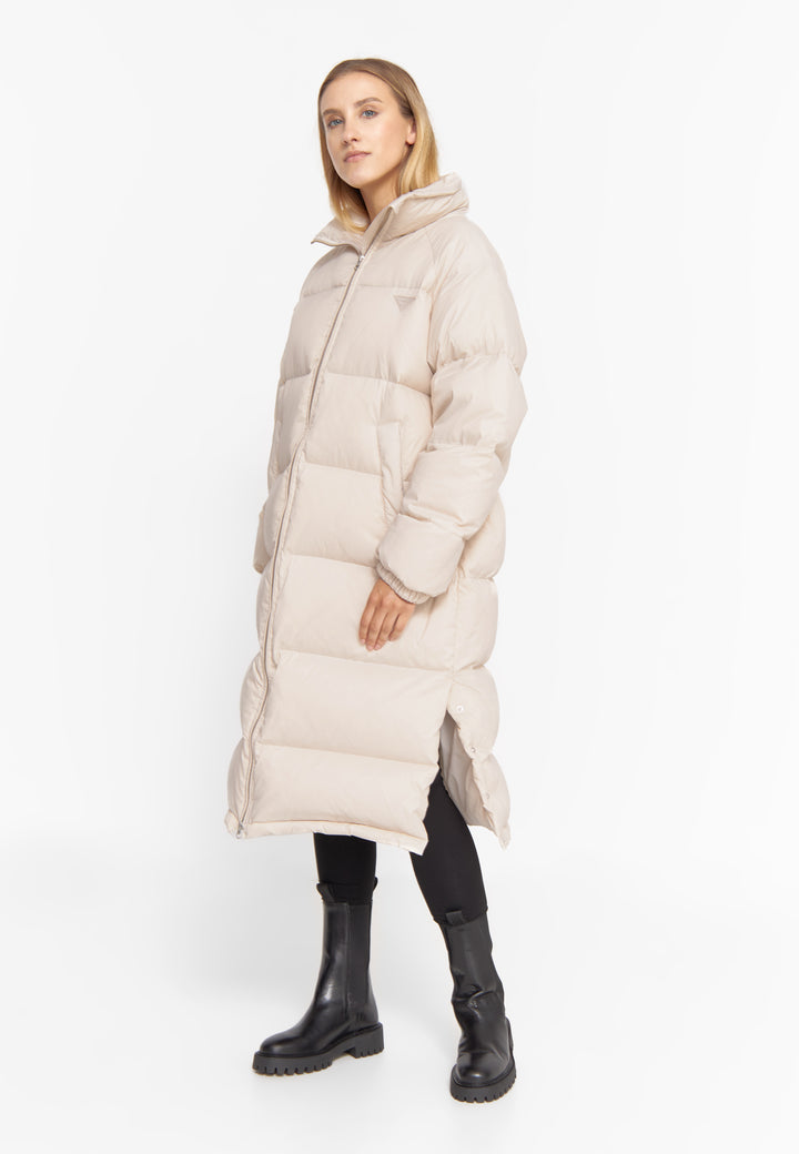 LÄST Long Puffer Jacket - Sand Jackets Sand