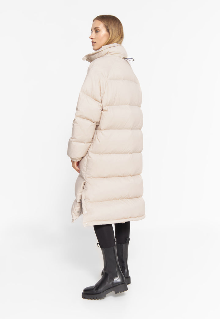 LÄST Long Puffer Jacket - Sand Jackets Sand