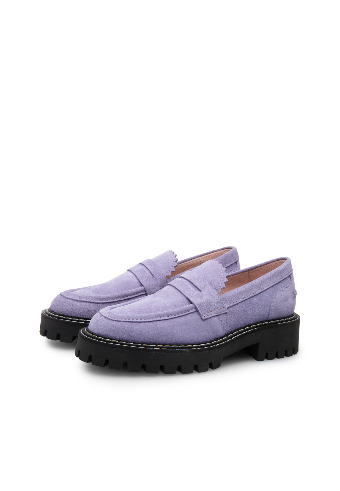 LÄST Matter Loafer Loafers Lavender