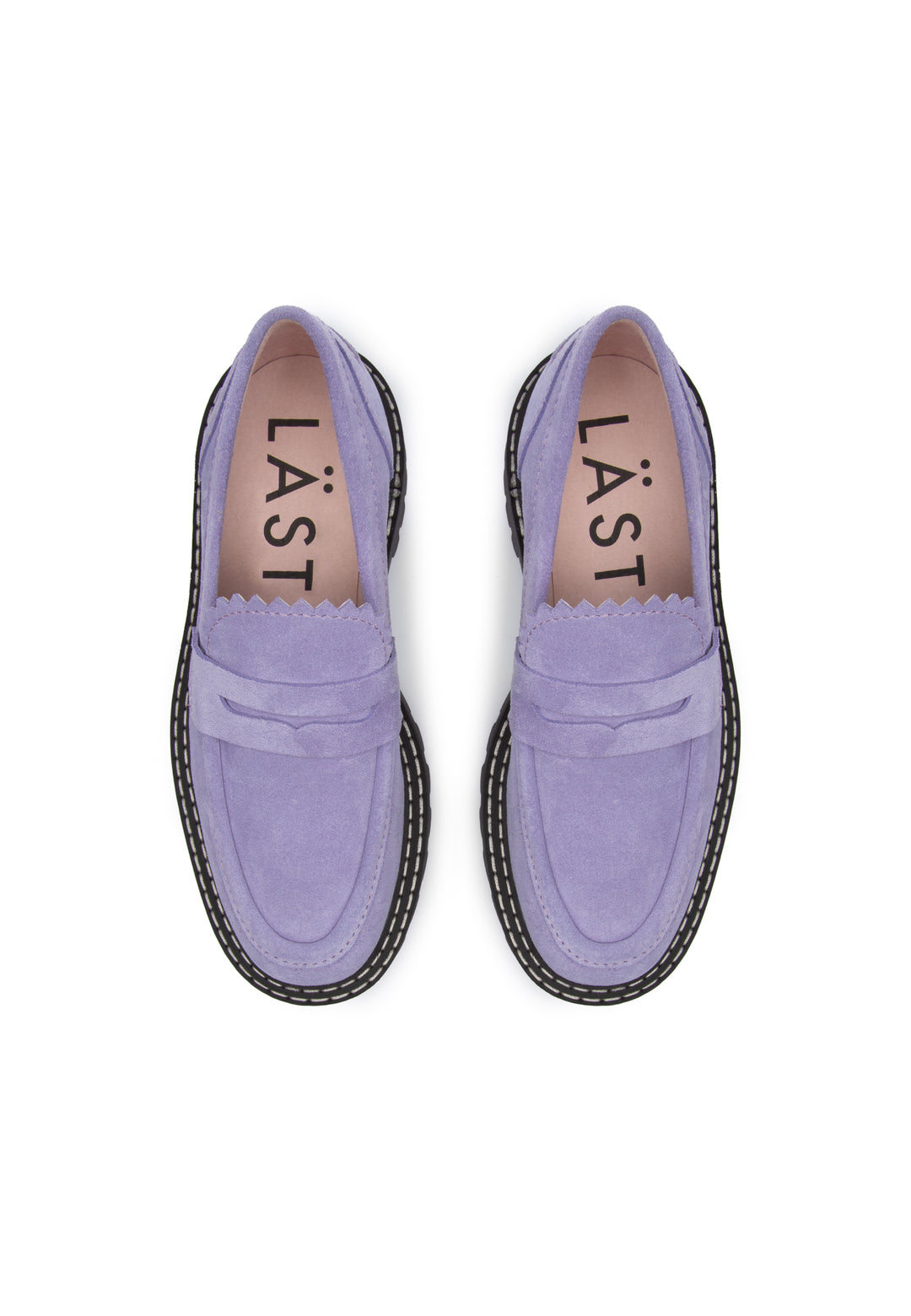 LÄST Matter Loafer Loafers Lavender