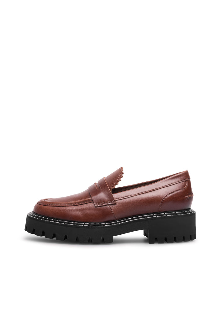 LÄST Matter Loafer Loafers Dark Brown