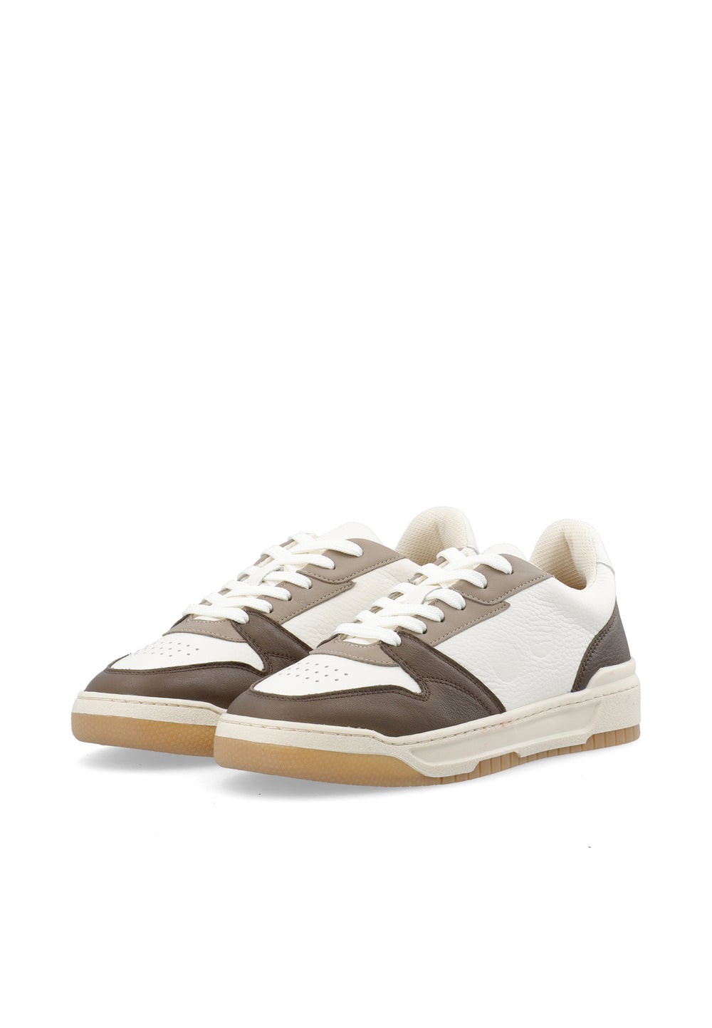 LÄST Noah Sneaker Low Sneakers Off White/Brown