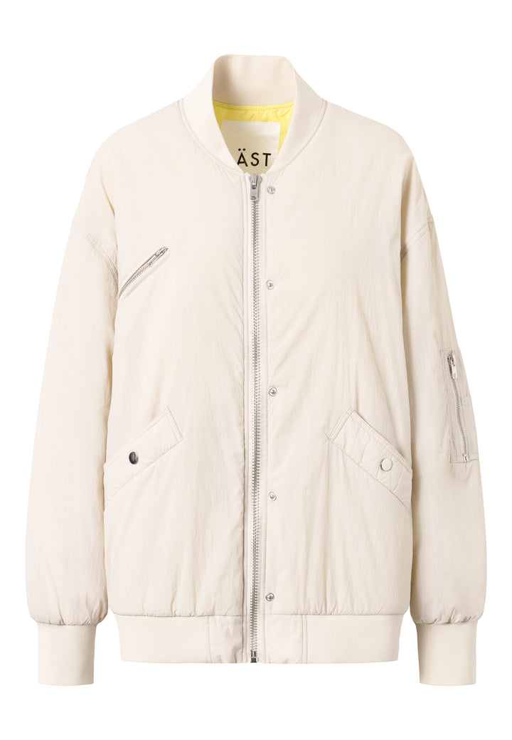 LÄST Oversize Bomber Jacket - Light Stone Jackets Light Stone