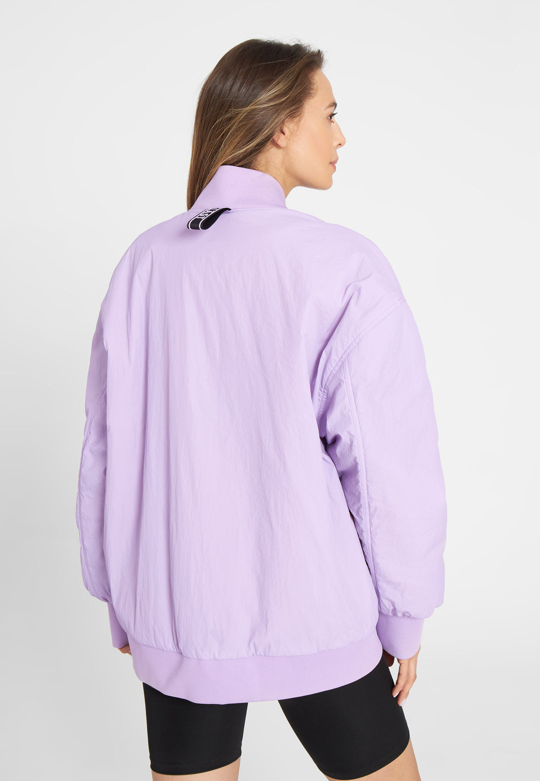 LÄST Oversize Bomber Jacket - Pale Purple Jackets Pale Purple