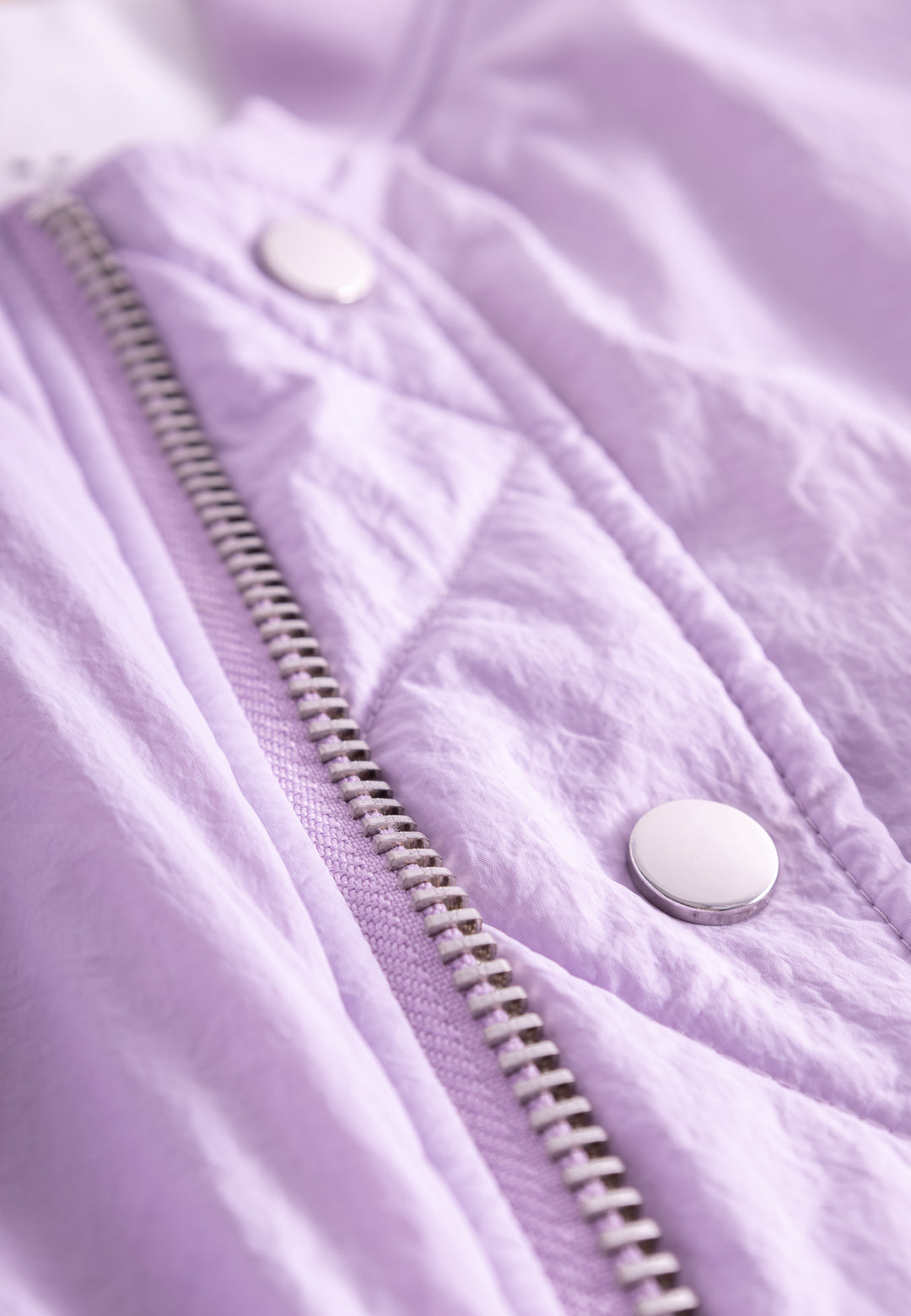 LÄST Oversize Bomber Jacket - Pale Purple Jackets Pale Purple