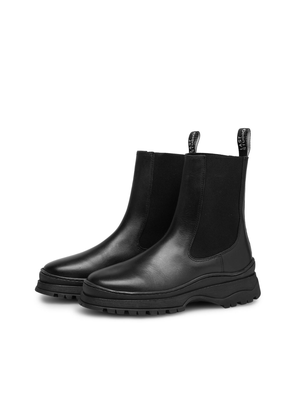 Last Studio Patience Black Leather* Ankle Boots Black