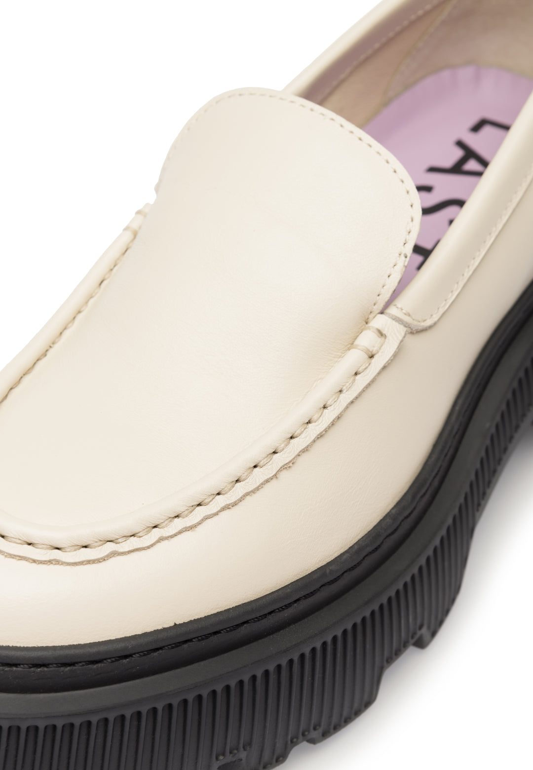 LÄST Penny - Leather - Off White Loafers Off White