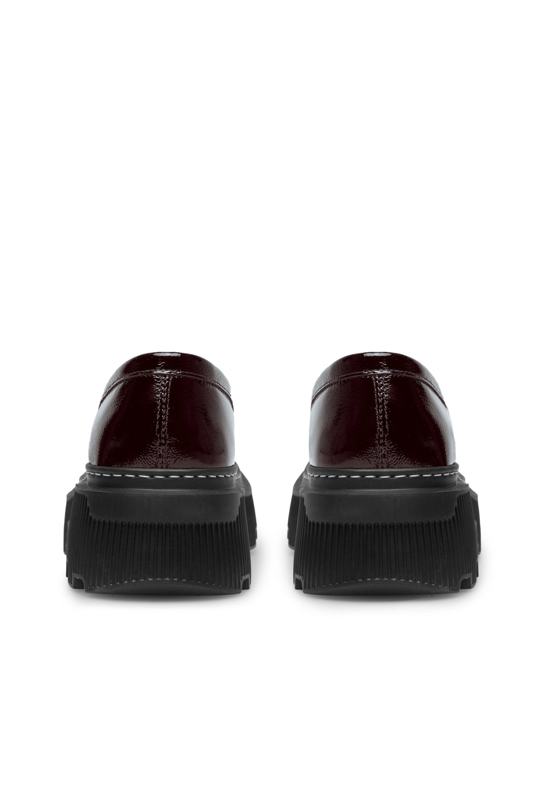 LÄST Penny - Patent Leather - Dark Brown Loafers Dark Brown