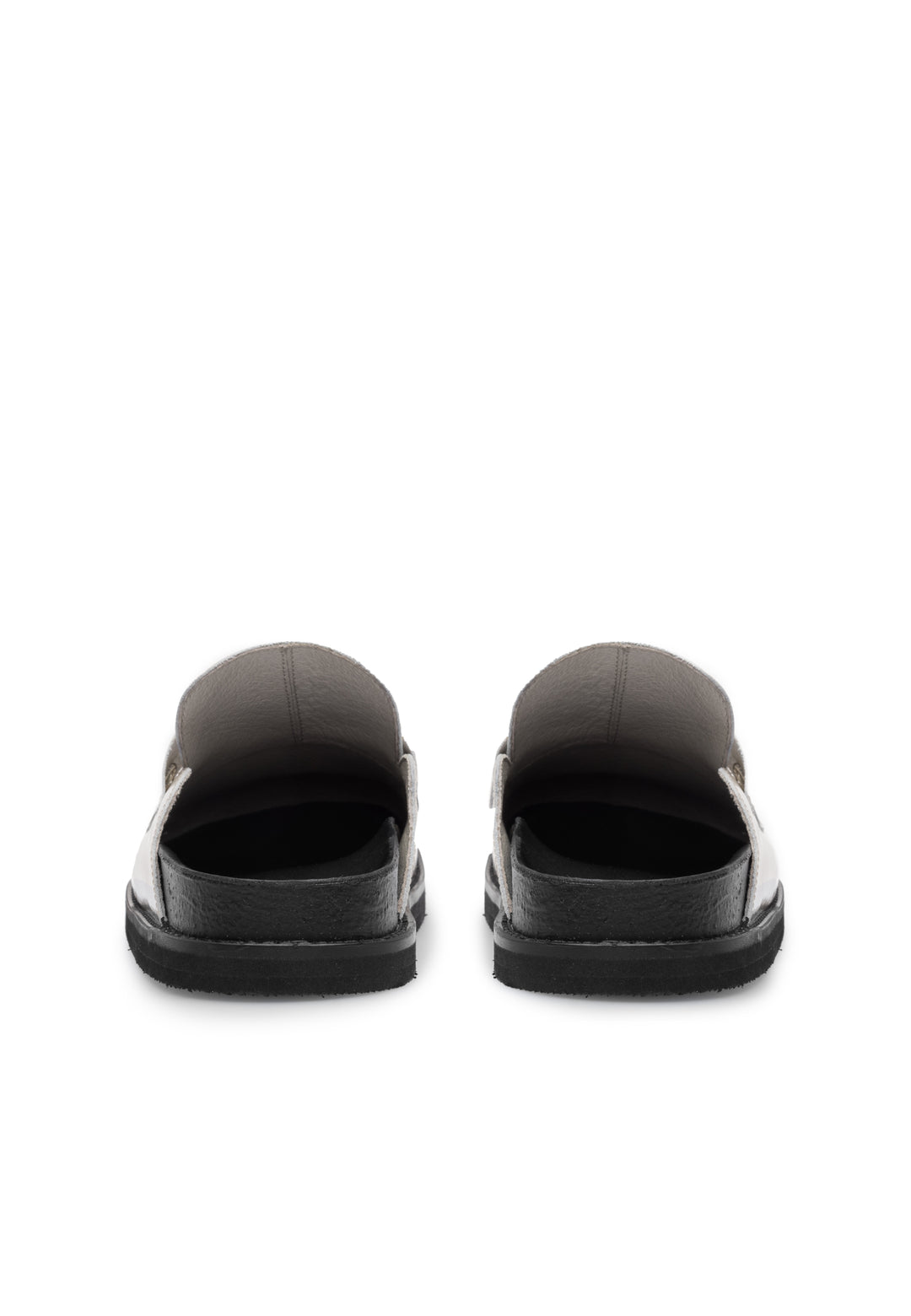 LÄST Phiona - Patent Leather - Off White Slides Off White