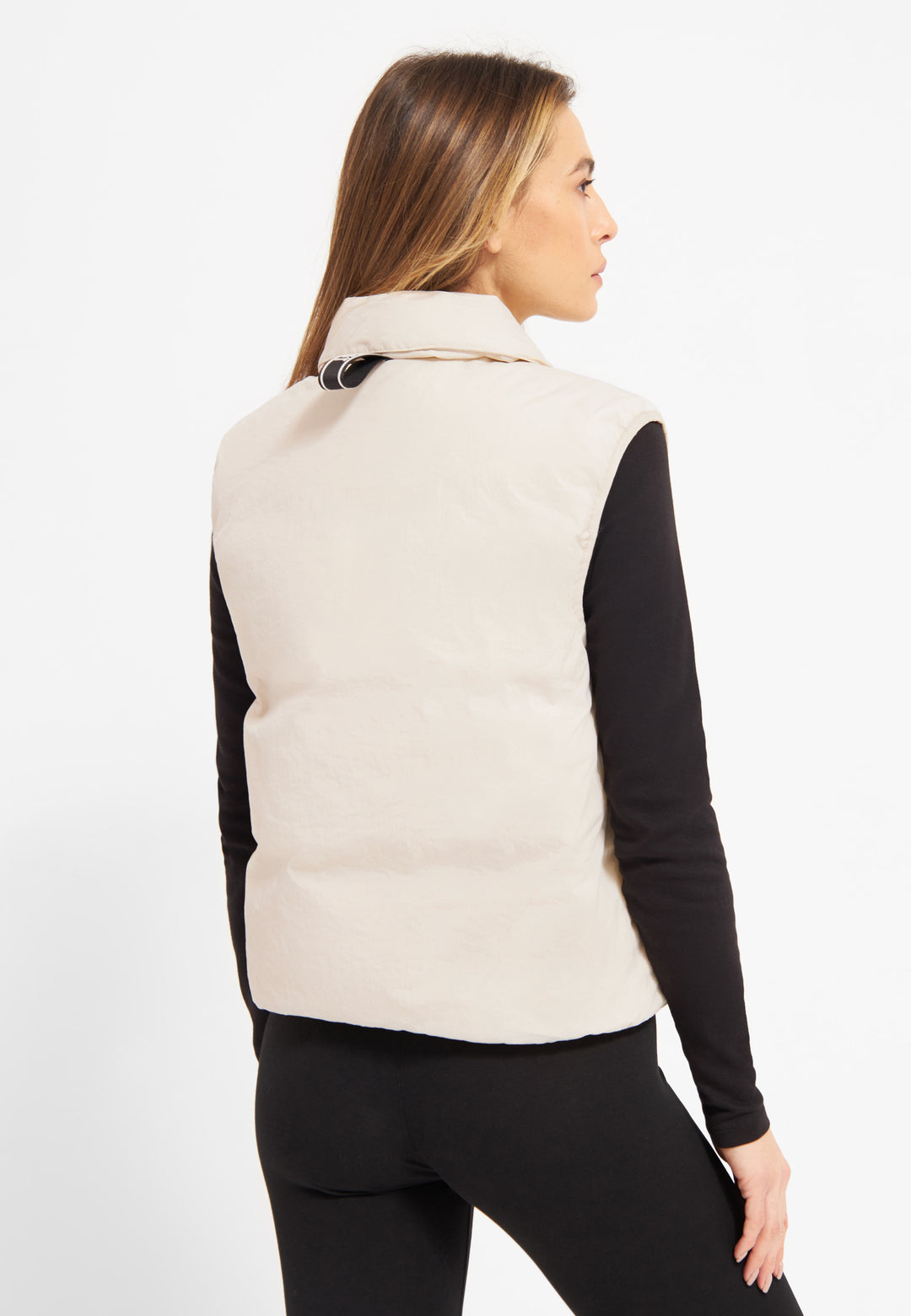 LÄST Puffy Waistcoat Off White Jackets Off White