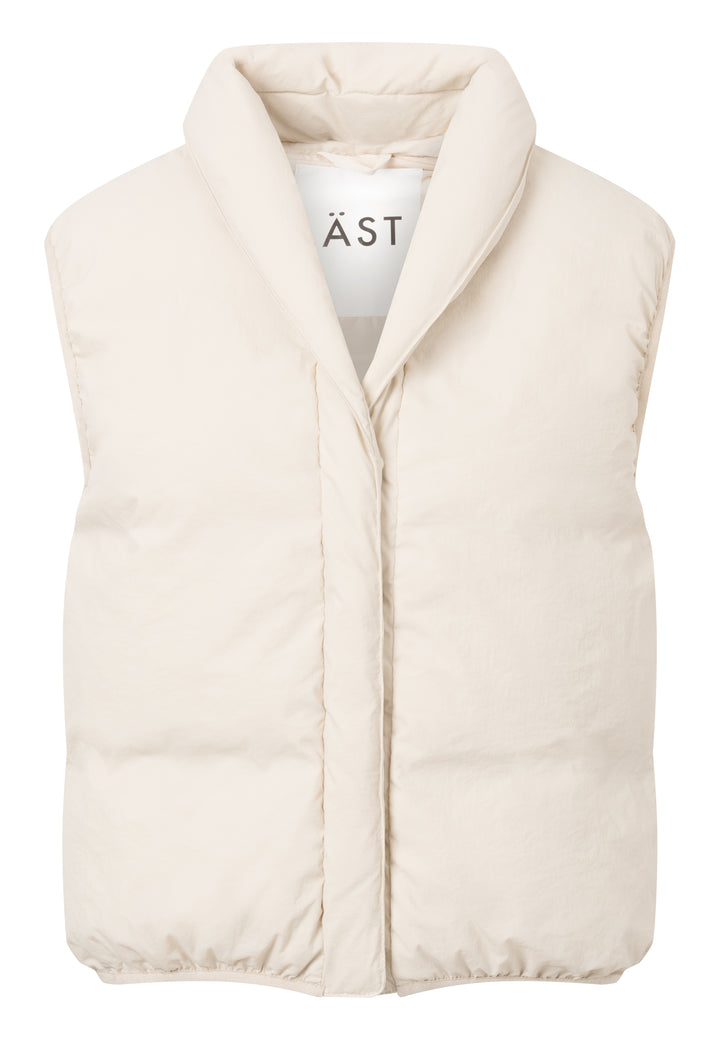 LÄST Puffy Waistcoat Off White Jackets Off White