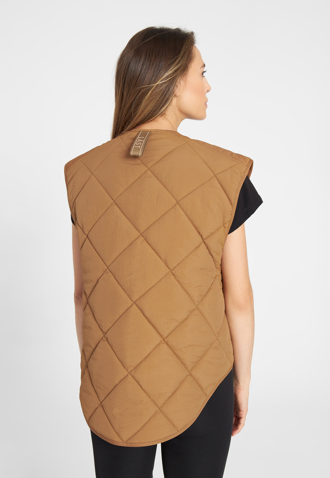 LÄST Quilted Waistcoat - Toffee Brown Jackets Toffee Brown