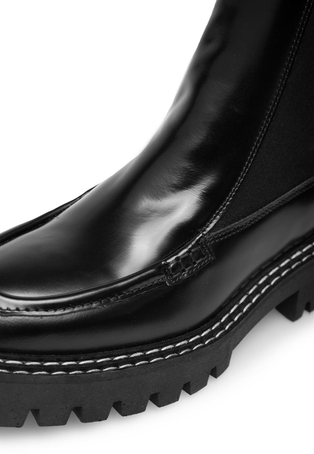 LÄST Ryder Chelsea Boot Leather Black Ankle Boots Black