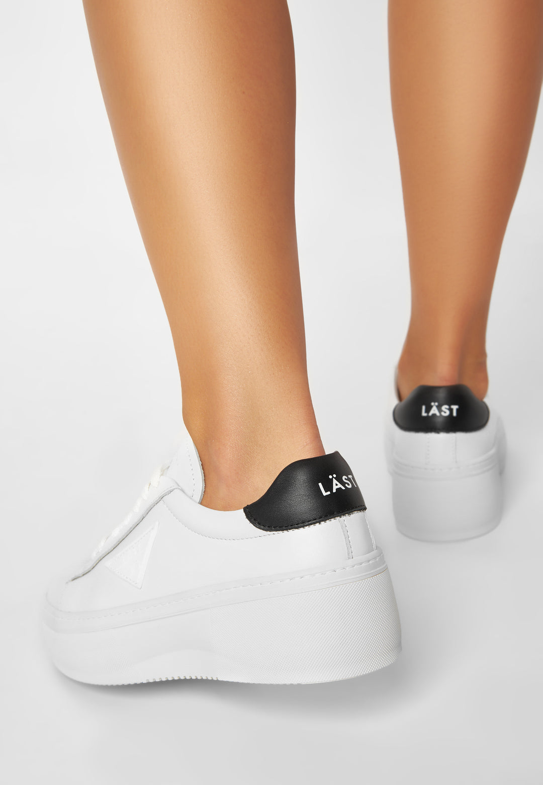 LÄST Shine White Low Sneakers White