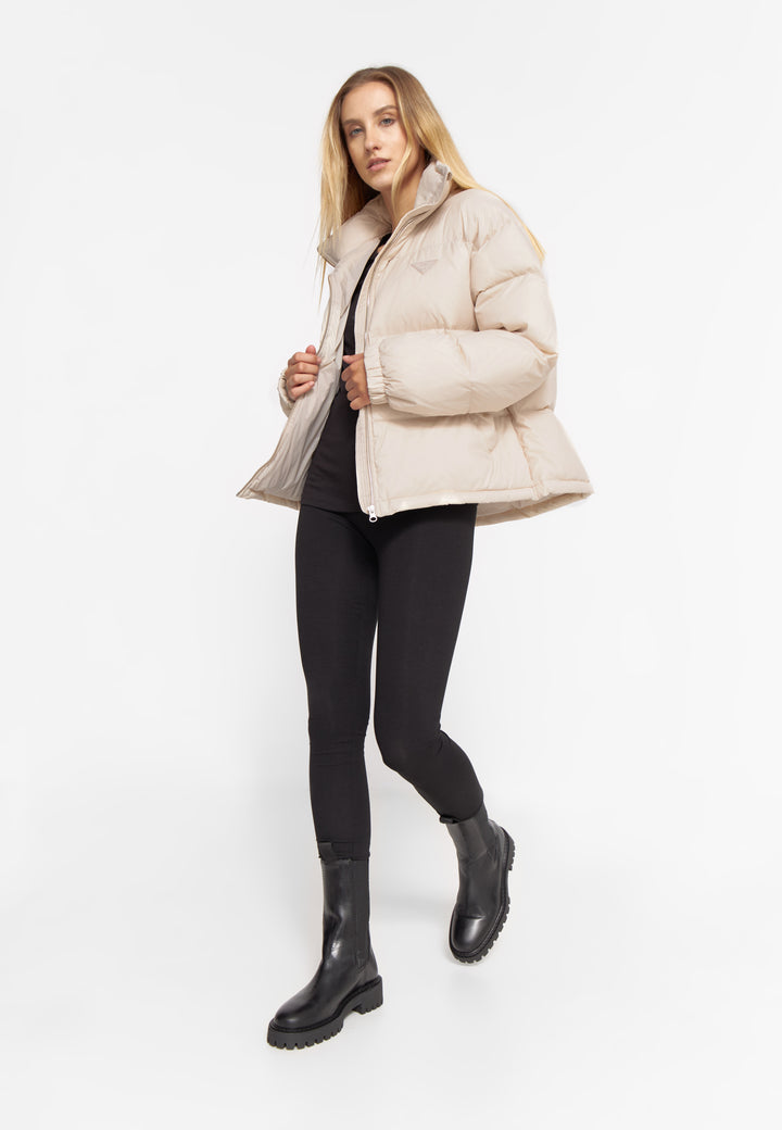 LÄST Short Puffer Jacket Sand Jackets Sand