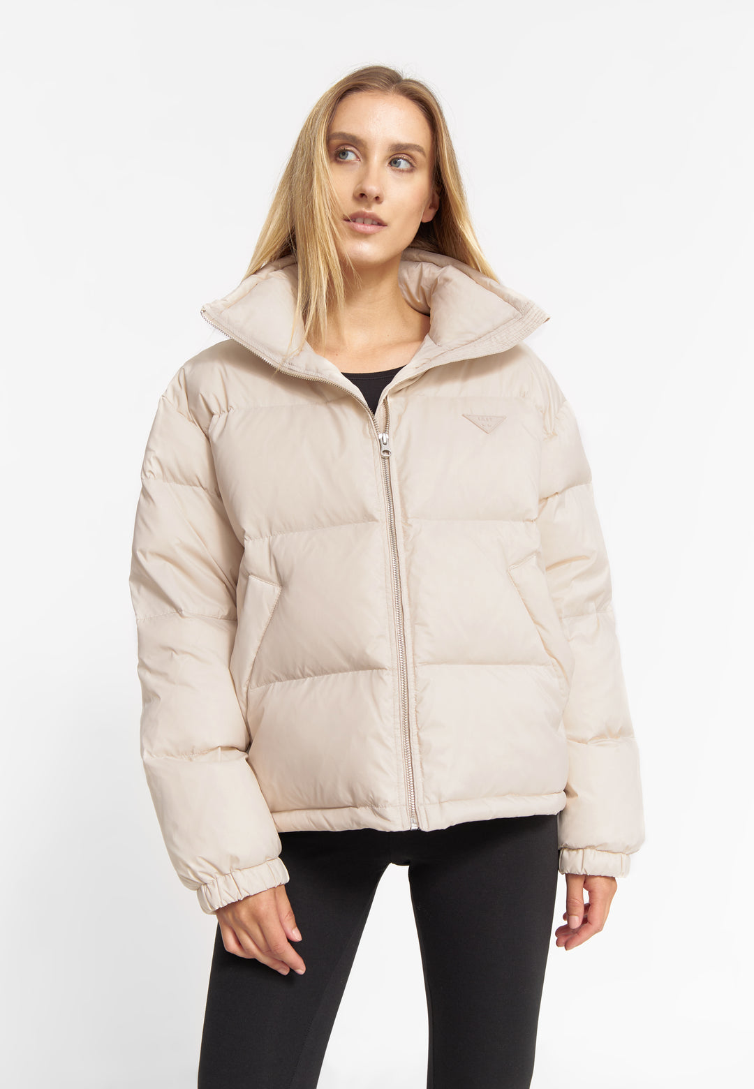 LÄST Short Puffer Jacket Sand Jackets Sand