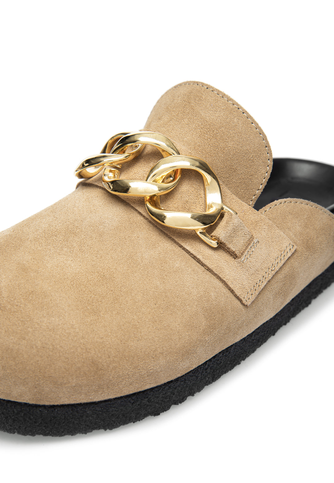 LÄST Slice - Suede - Sand Slides Sand