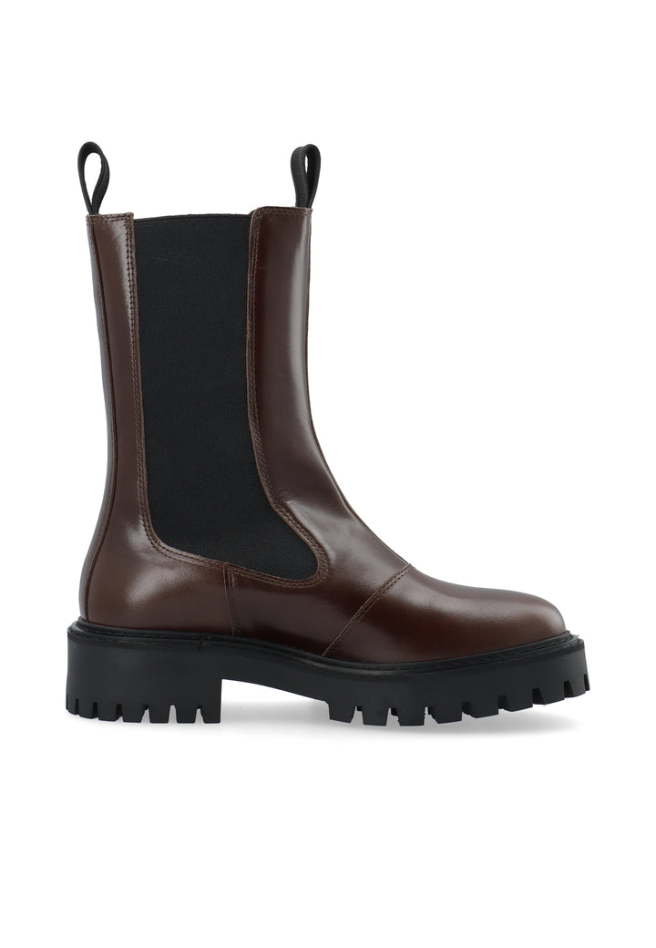 LÄST Stella Chelsea Boot Ankle Boots Dark Brown