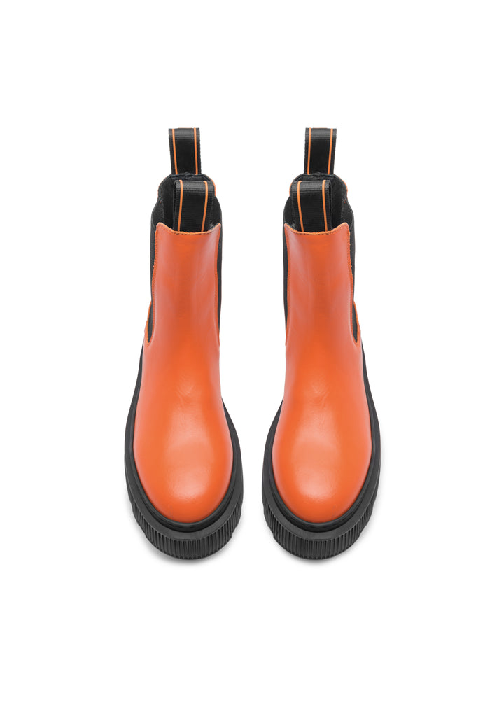 LÄST Trixy Chelsea Boot Ankle Boots Orange