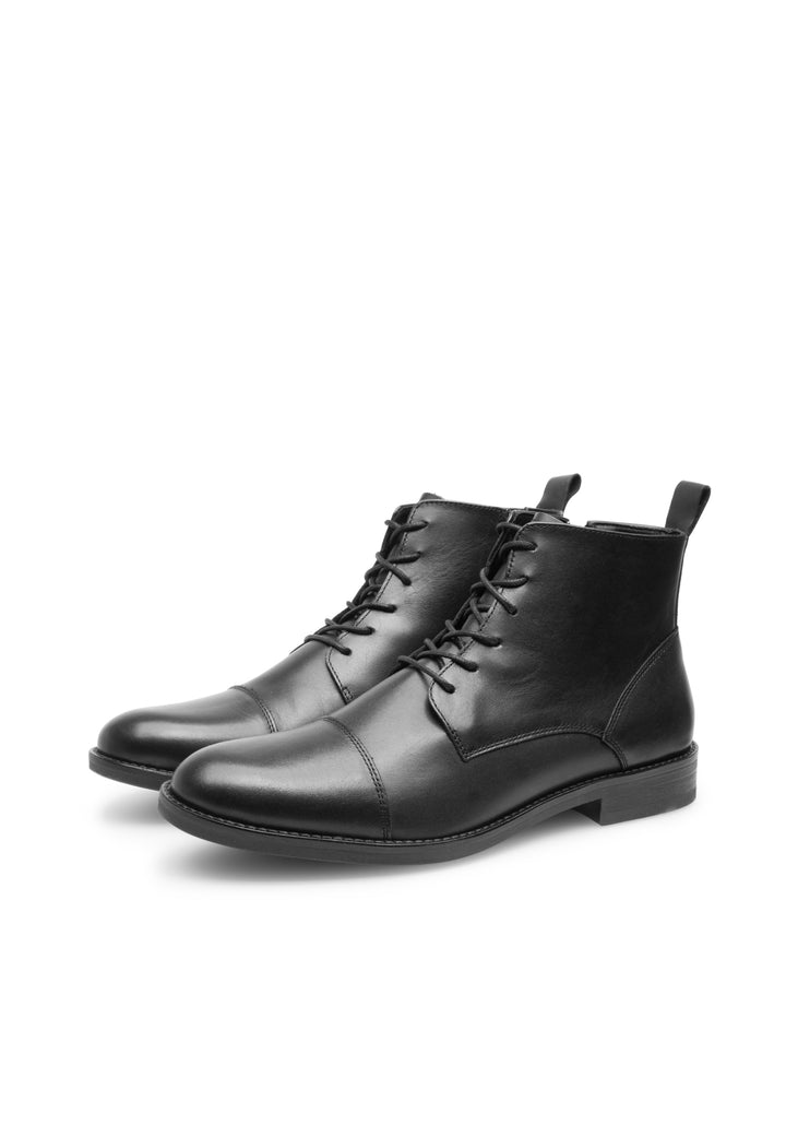 Last Studio Velvel Leather* Ankle Boots 01/Black